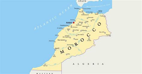 Letak Geografis Maroko
